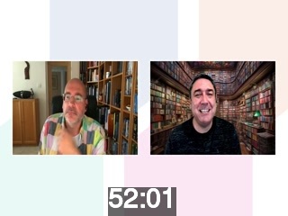 clicking on this image will launch a new video player window playing at this point (ie 52 minutes and 1 second) from the start of the video