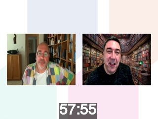 clicking on this image will launch a new video player window playing at this point (ie 57 minutes and 55 seconds) from the start of the video