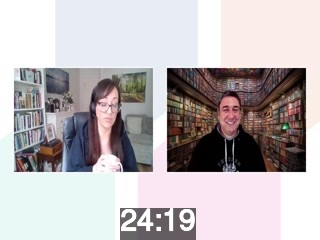 clicking on this image will launch a new video player window playing at this point (ie 24 minutes and 19 seconds) from the start of the video