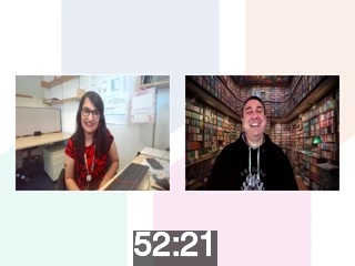 clicking on this image will launch a new video player window playing at this point (ie 52 minutes and 21 seconds) from the start of the video