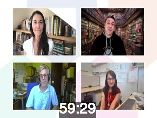 clicking on this image will launch a new video player window playing at this point (ie 59 minutes and 29 seconds) from the start of the video