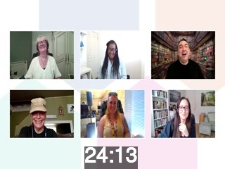 clicking on this image will launch a new video player window playing at this point (ie 24 minutes and 13 seconds) from the start of the video
