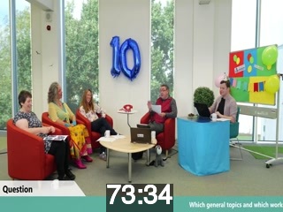 clicking on this image will launch a new video player window playing at this point (ie 73 minutes and 34 seconds) from the start of the video