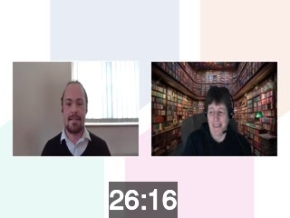 clicking on this image will launch a new video player window playing at this point (ie 26 minutes and 16 seconds) from the start of the video