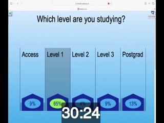 clicking on this image will launch a new video player window playing at this point (ie 30 minutes and 24 seconds) from the start of the video