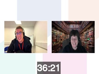 clicking on this image will launch a new video player window playing at this point (ie 36 minutes and 21 seconds) from the start of the video