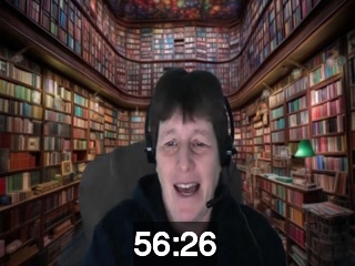 clicking on this image will launch a new video player window playing at this point (ie 56 minutes and 26 seconds) from the start of the video
