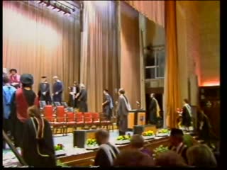 video preview image for Open University Graduation Ceremony, 19th April 1986