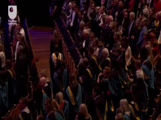 video preview image for Poole Degree Ceremony Friday 17th November 2023