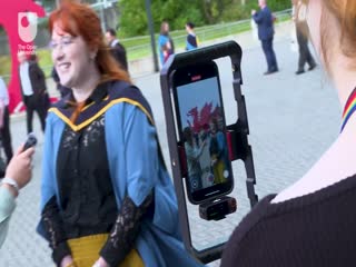 video preview image for Newport Degree Ceremony Highlights, Friday 18th October 2024