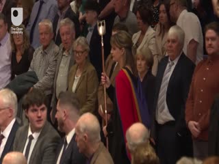 video preview image for Glasgow Degree Ceremony, Friday 25th October 2024 PM