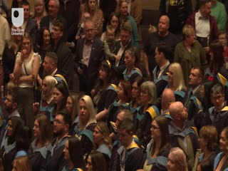 video preview image for Manchester Degree Ceremony, Friday 8th November 2024 AM