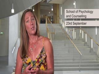 video preview image for Trailers: The OU School of Psychology and Counselling – (re)Freshers event