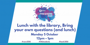 Lunch with the Library event 5 October at noon