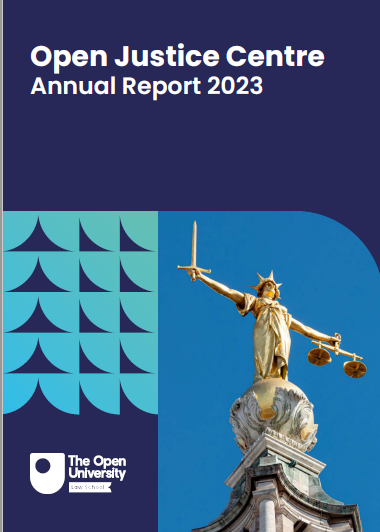 Open Justice Report 2023 cover