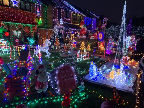 Christmas lights in Milton Keynes 2021