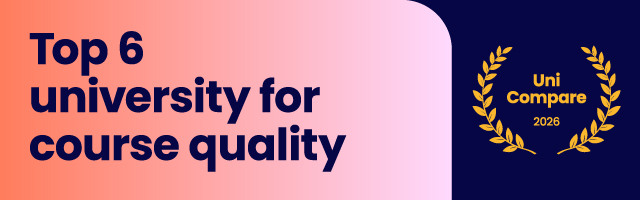 Top 6 university for course quality