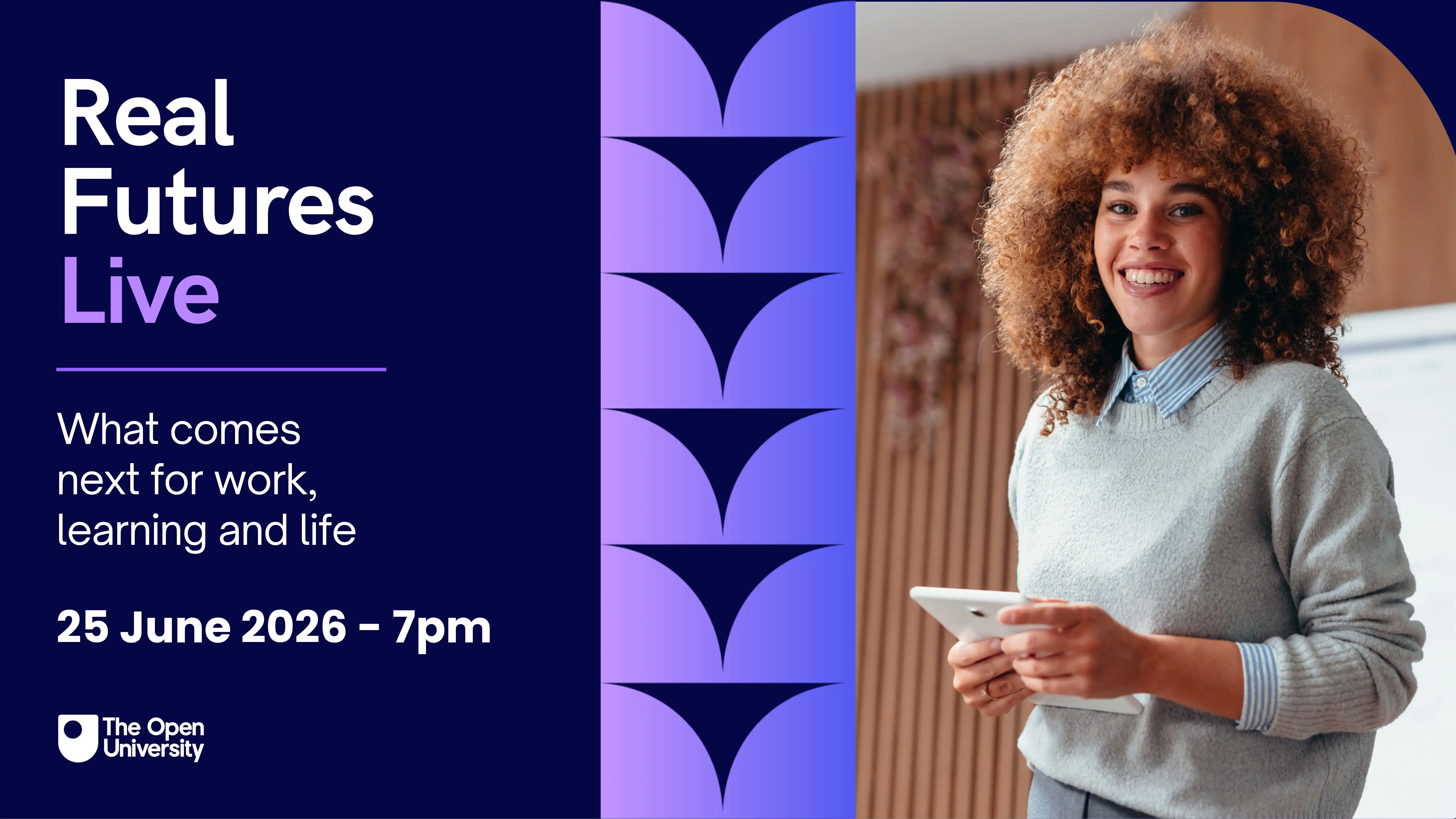 Join Real Futures Live at 7 pm on the 25 June for a free online event