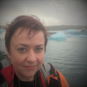 Photo of Louise Thomas in Iceland