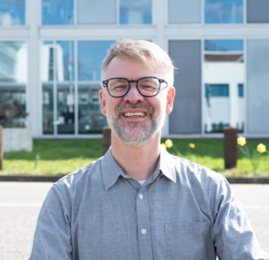Professor Peter Hegarty at the Open University