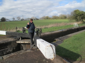 Picture of Anne-Marie by lock on canal