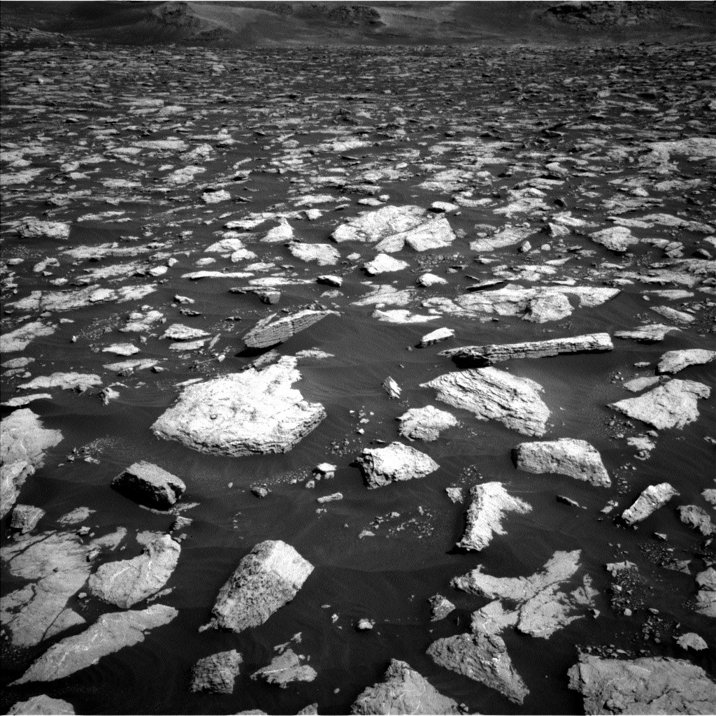  lots of individual rocks, and if you look very closely, you can make out structures in them, especially in those where you can see the side