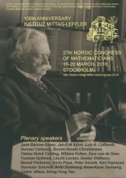 27th Nordic Congress of Mathematicians 