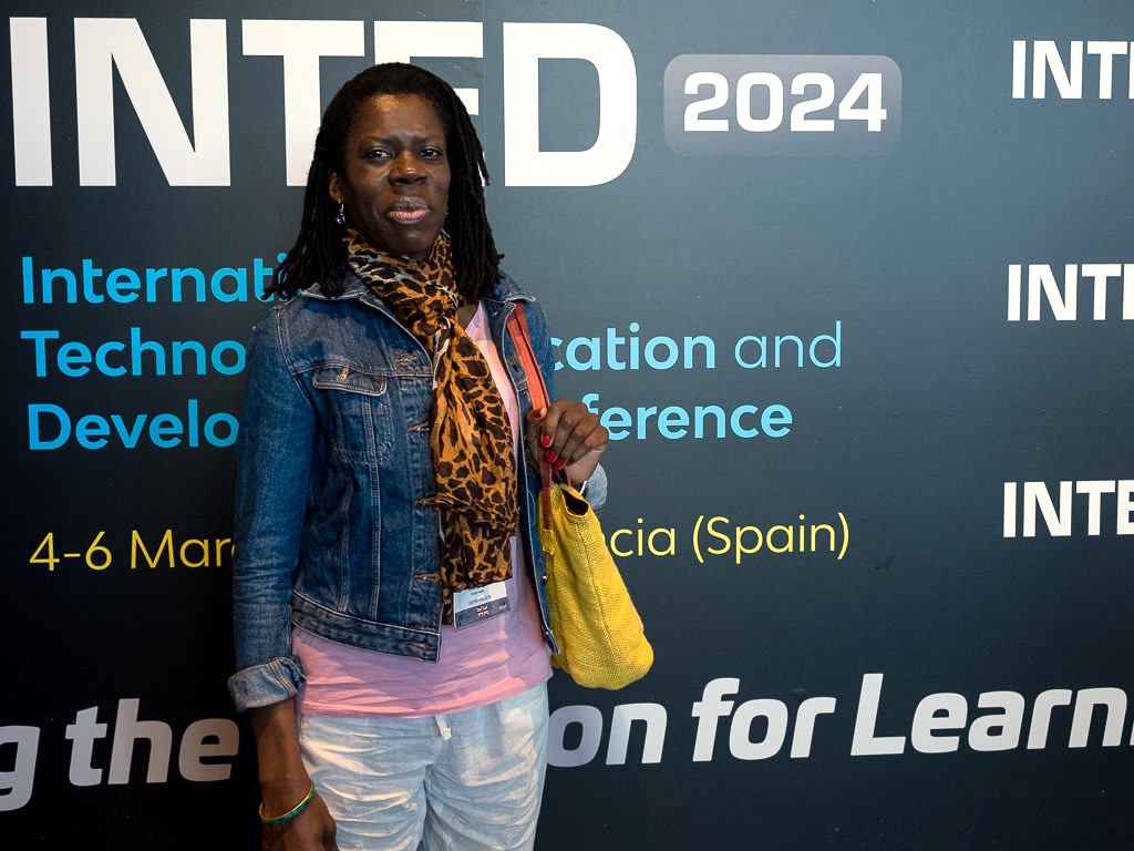 Tema George at the INTED 2024 Conference