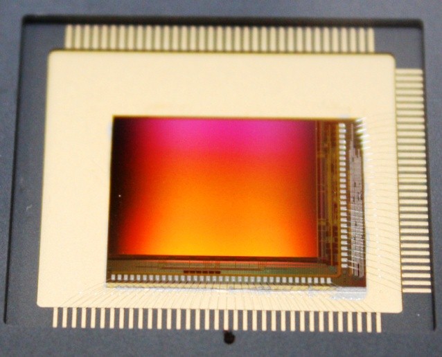 Photo of the JUICE CMOS image sensor.