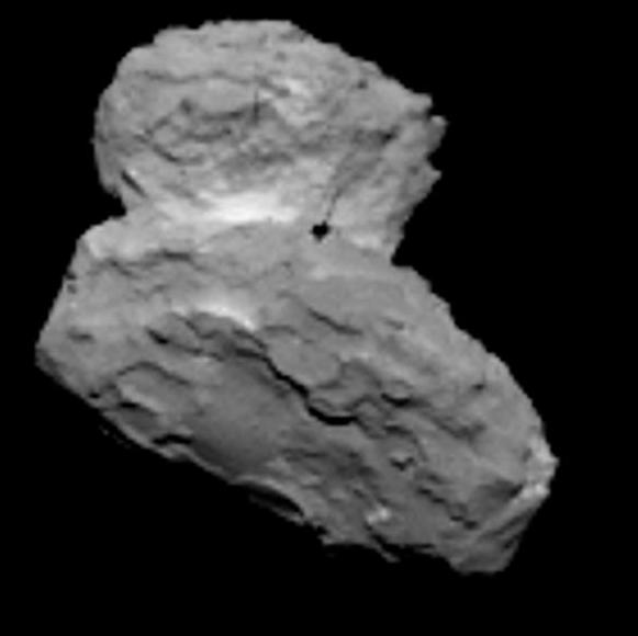 67P from 1000 km