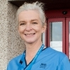 Helen Kafantari Maciver at Western Isles Hospital. Photo by Leila Angus.