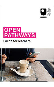 Cover shot of Open Pathways - Guide for learners