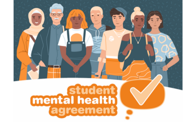 Student Mental Health Agreement certificate image. 
