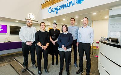 Employees at Capgemini