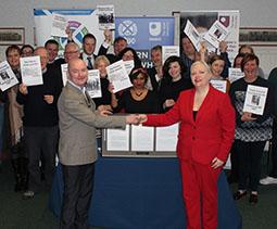 Scottish Trades Union Congress and OU in Scotland celebrate 10 years of partnership